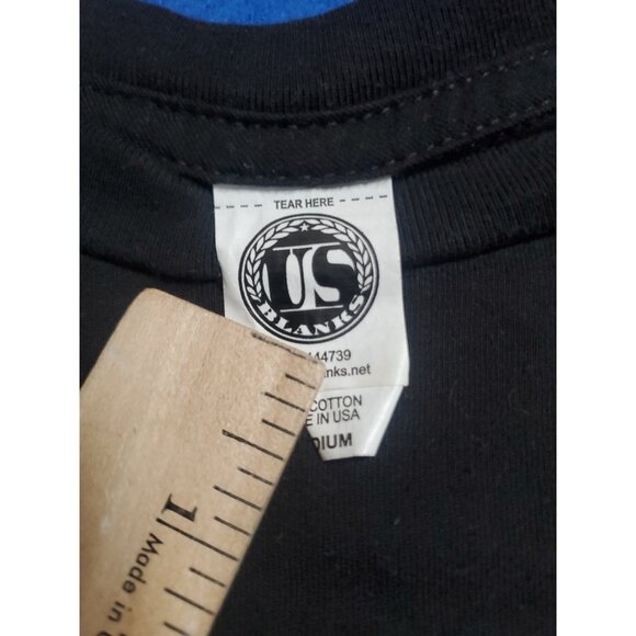 "I Stand With Immigrants" Black T-Shirt Men's Size Medium - Picture 6 of 14